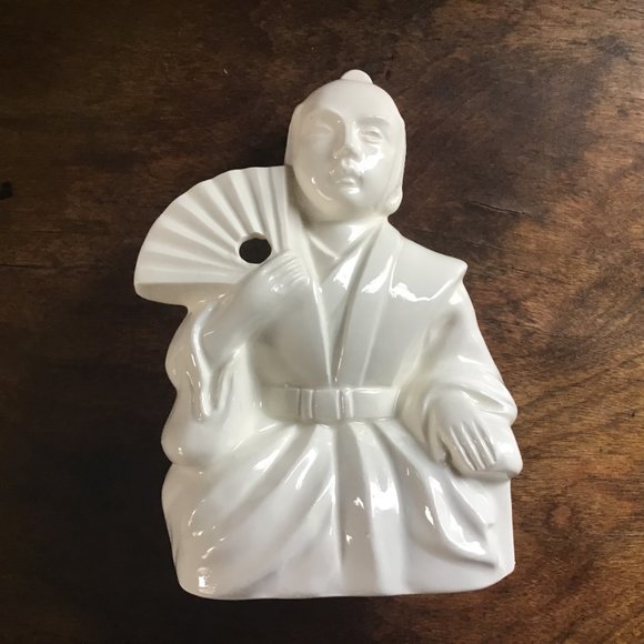 VTG Orchids of Hawaii Tiki Samurai Mug  Ceramic Tiki Glass - Picture 6 of 9